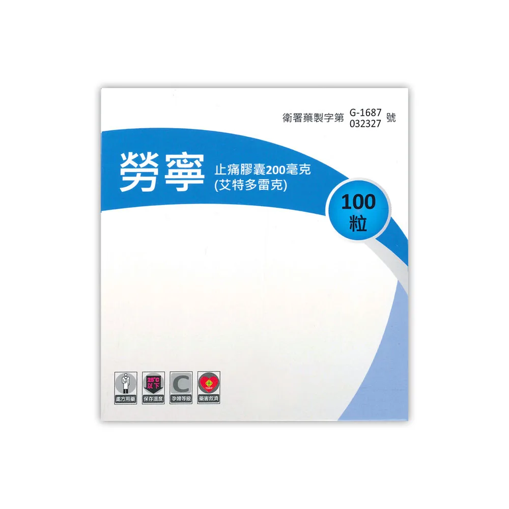 勞寧止痛膠囊 Lonine 200mg